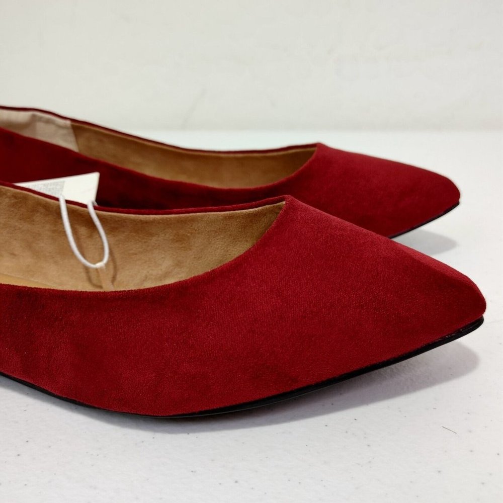 Amazon Essentials Womens Pointed-Toe Ballet Flat Ballet Flat Women's 8.5… - Picture 5 of 13